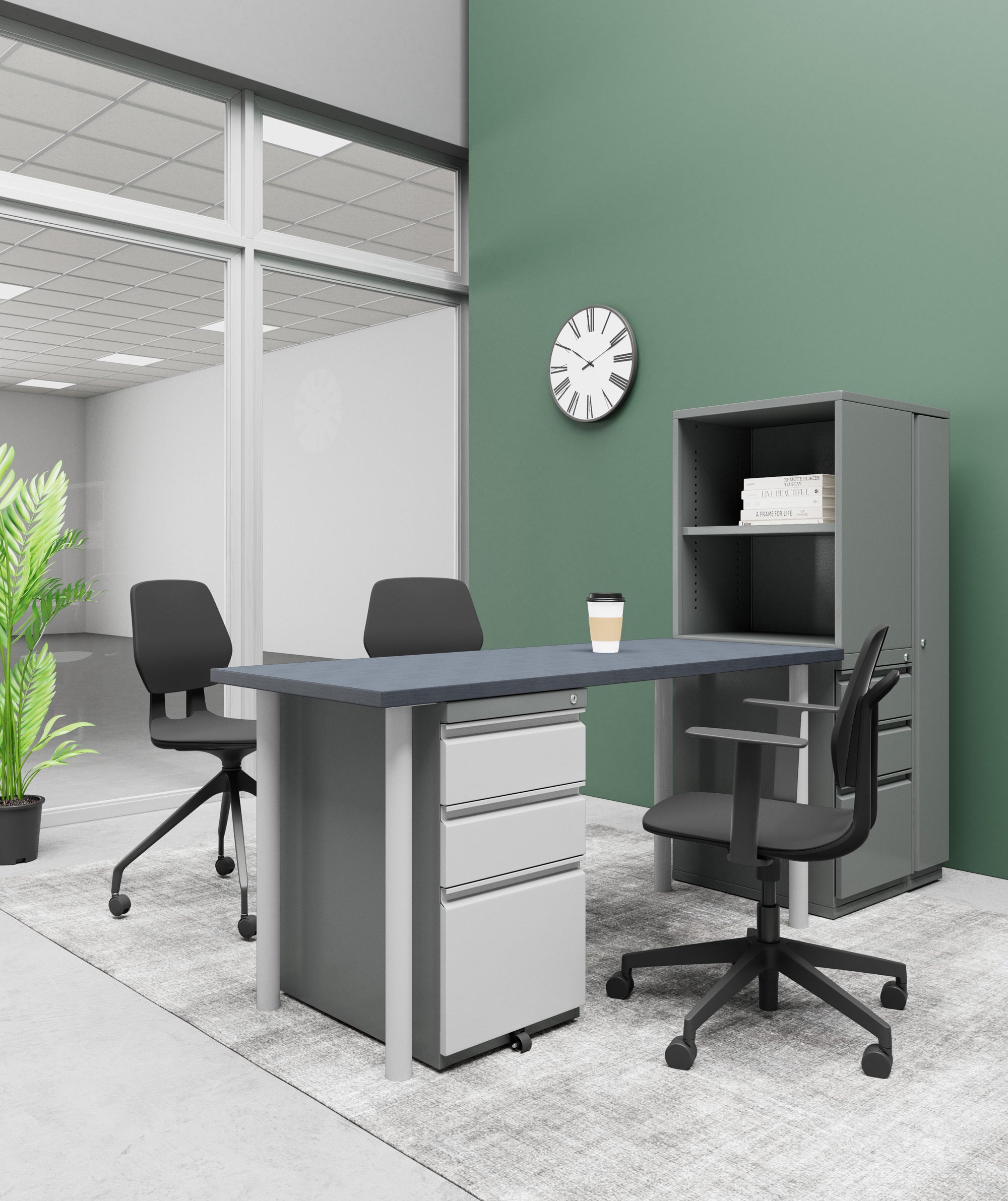 Commute Task Chair Bl