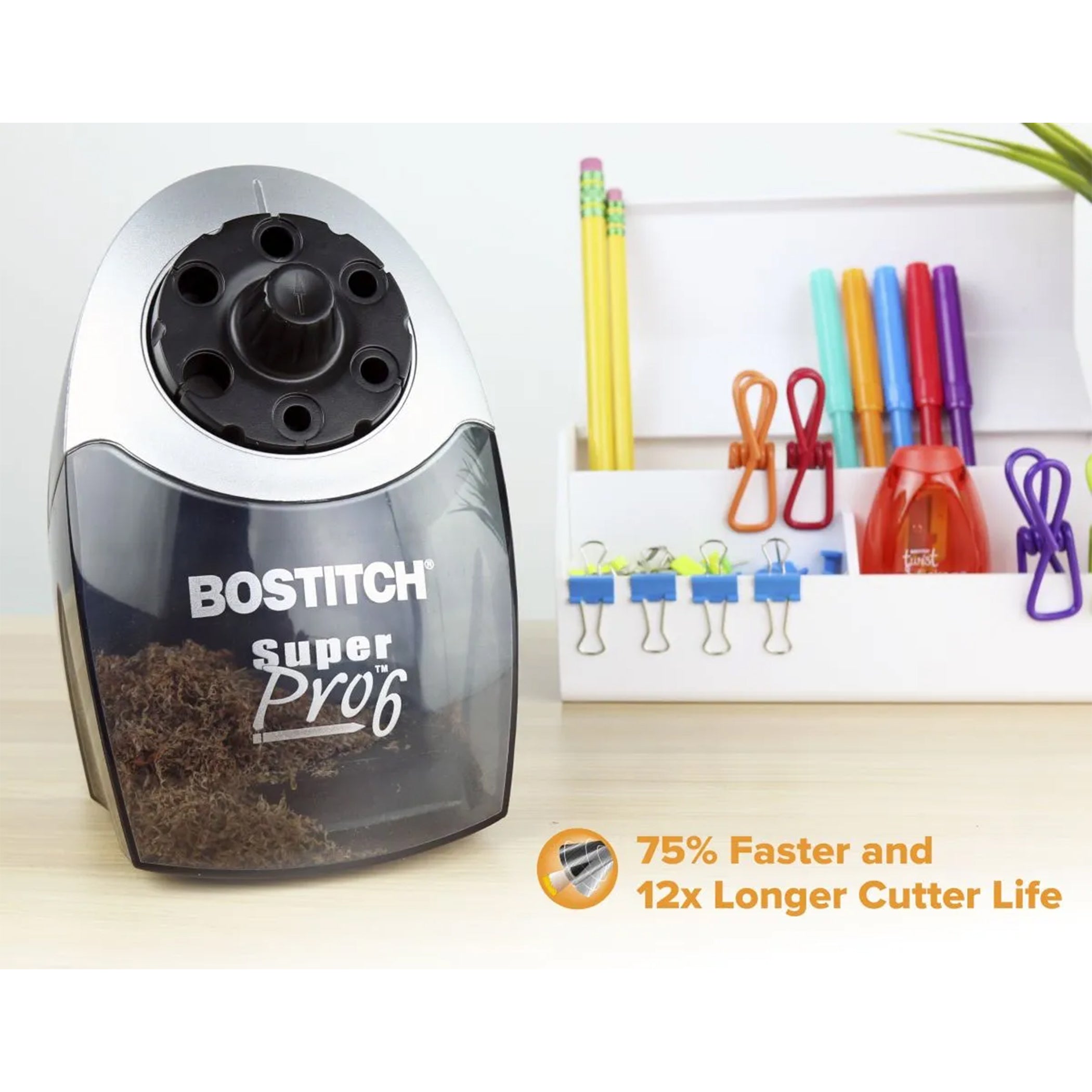 Super Pro 6 Electric Pencil Sharpener