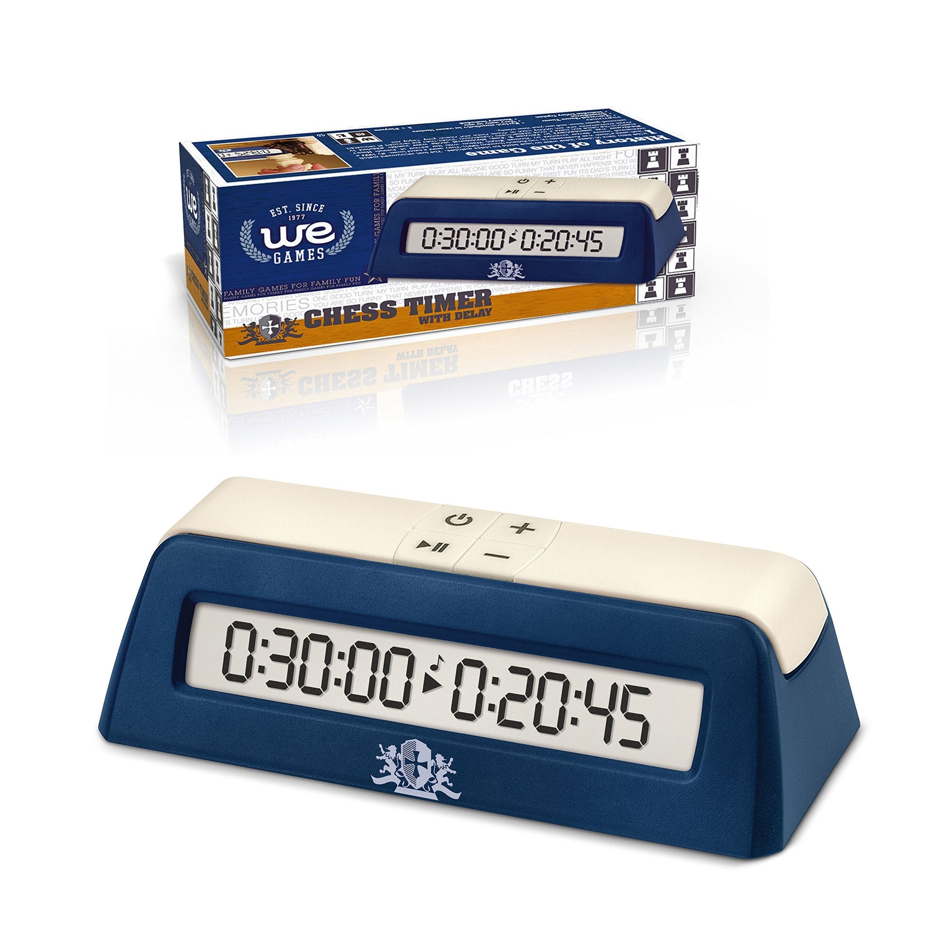 Digital Chess Clock/Game Timer with delay Button