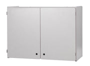 Rainbow Accents® Lockable Wall Cabinet  - Gray
