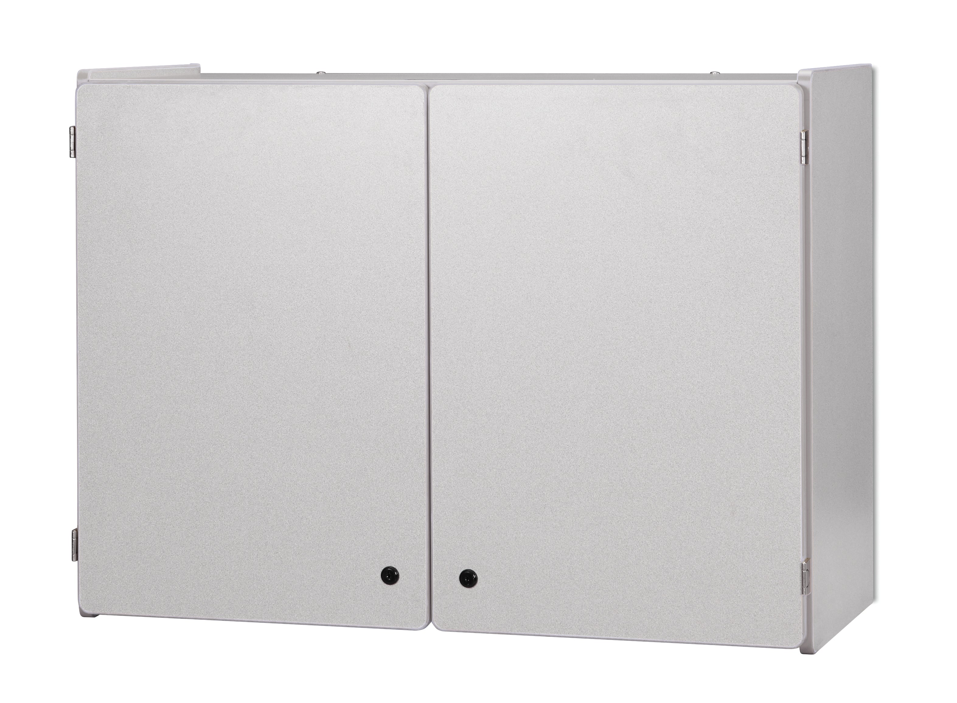 Rainbow Accents® Lockable Wall Cabinet  - Gray