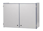 Rainbow Accents® Lockable Wall Cabinet - Navy
