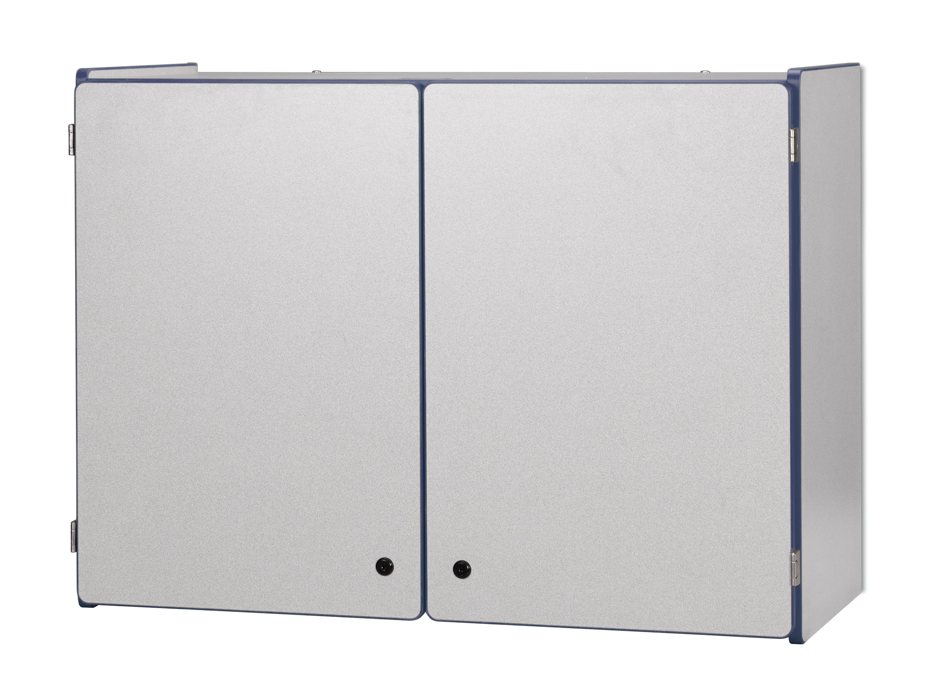 Rainbow Accents® Lockable Wall Cabinet - Navy