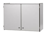 Rainbow Accents® Lockable Wall Cabinet - Black