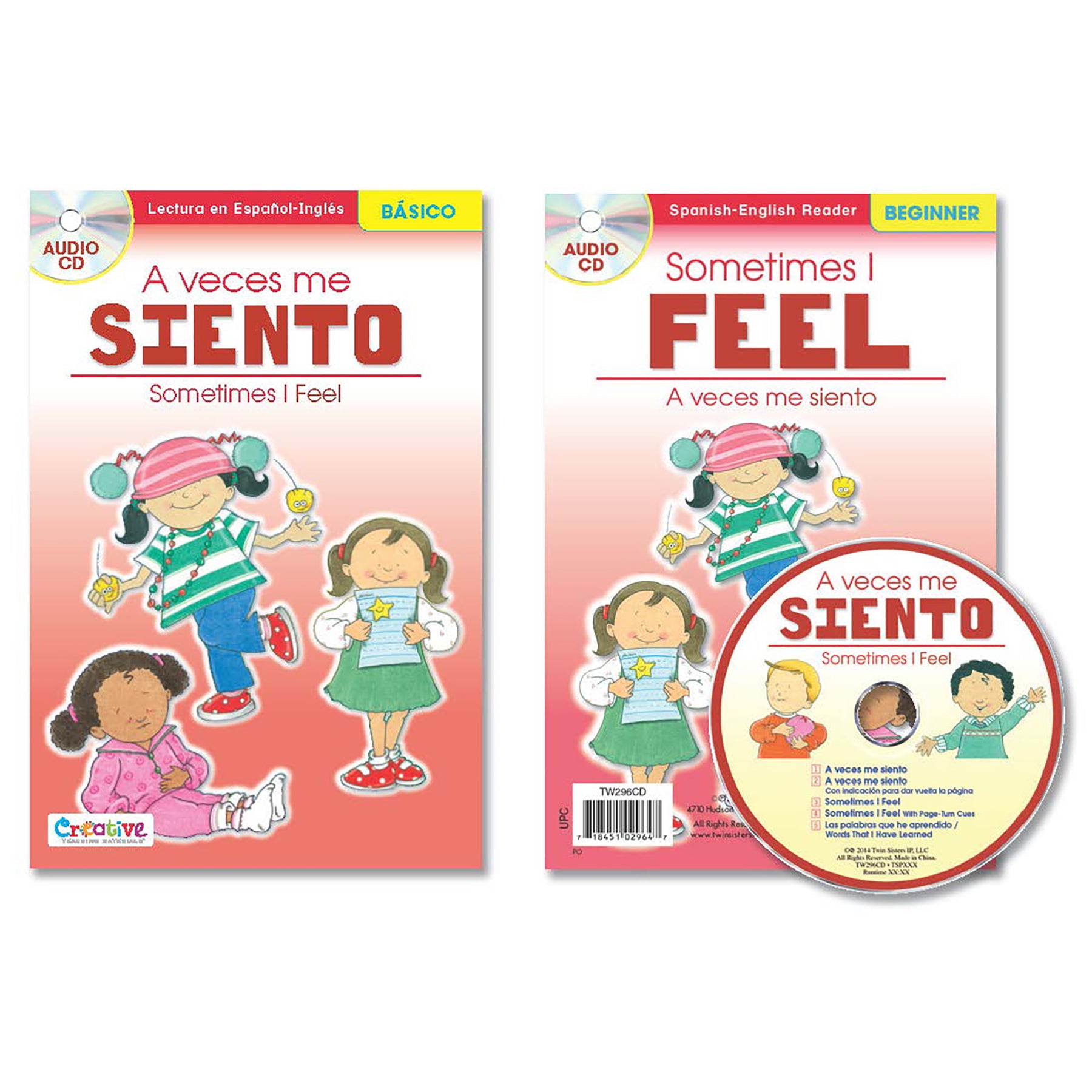Spanish-English Readers with Audio CD Bundle, Set of 12
