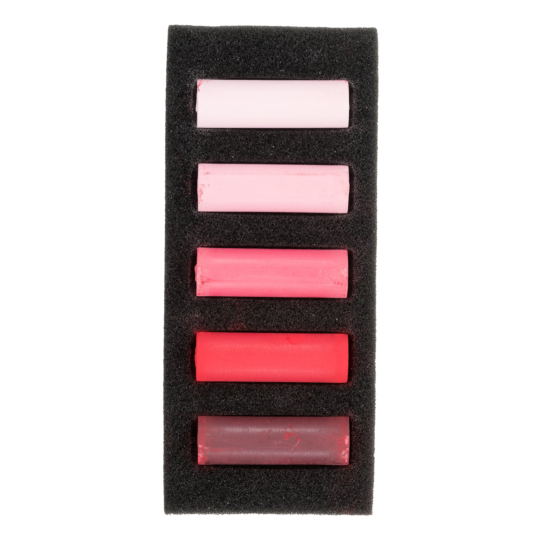 Soft Pastels Micro Sets, 5 Half Sticks, Cool Reds