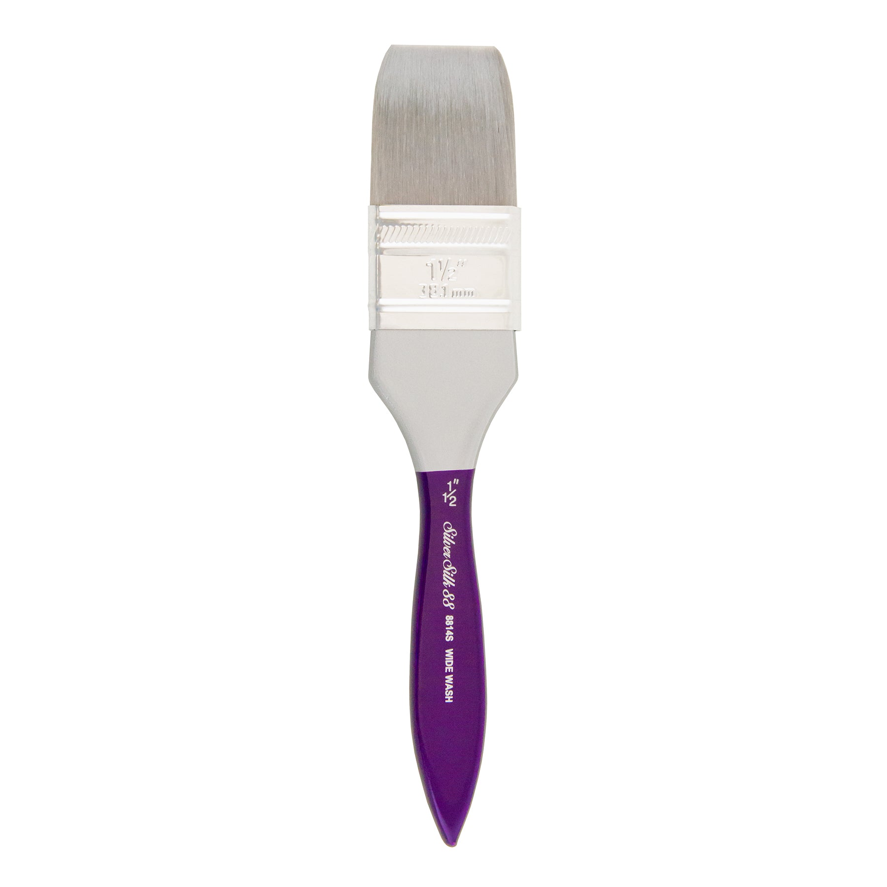 Silver Silk 88® Silver Synthetic Brush, Size 1-1/2