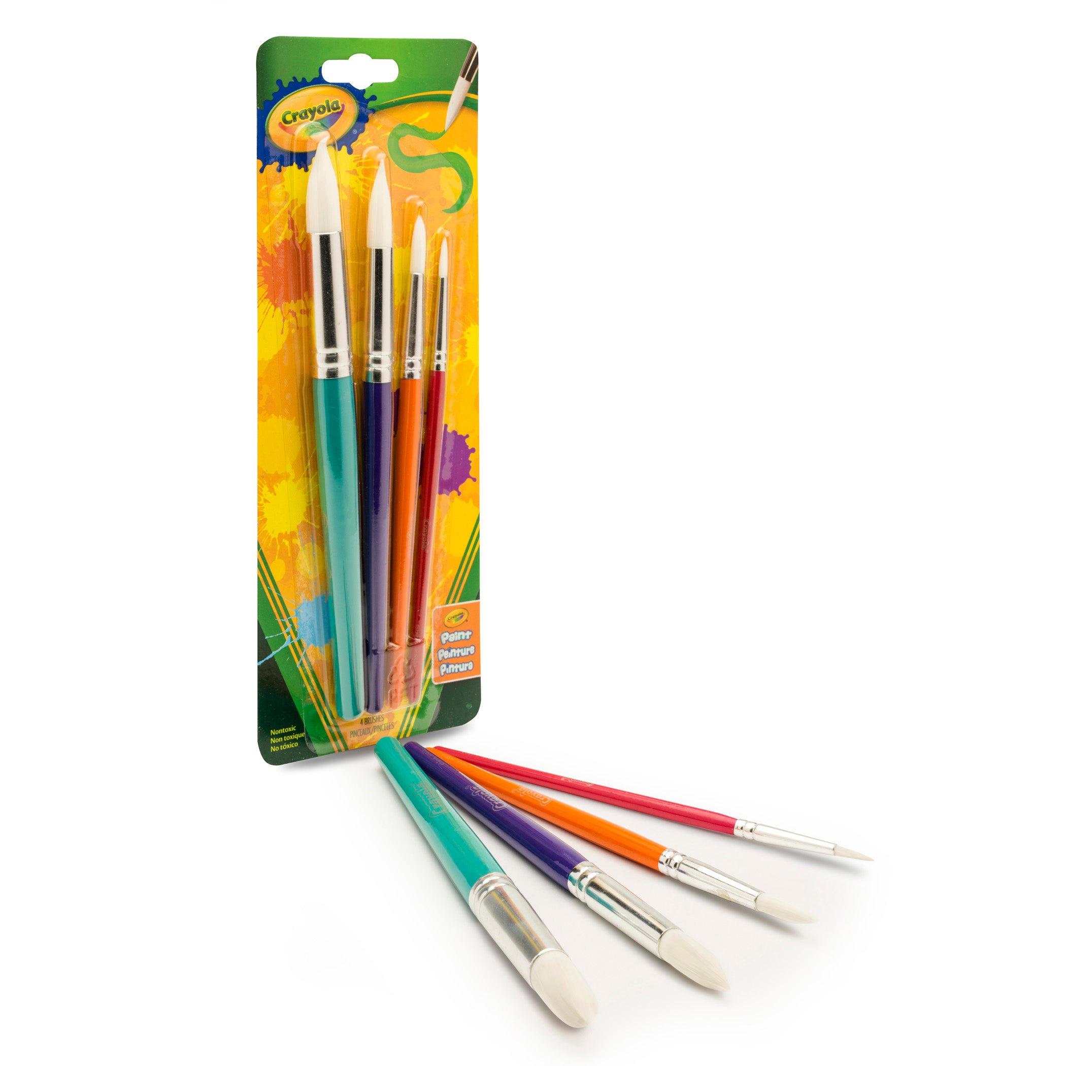 Round Brush Set, 4 Count