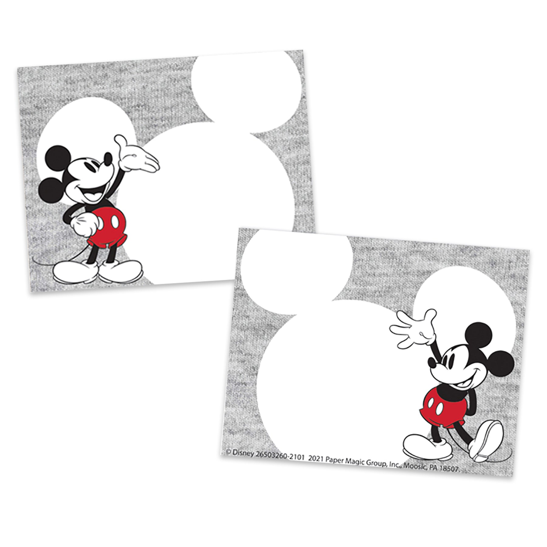 Mickey Mouse® Throwback Self-Adhesive Name Tags, Pack of 40