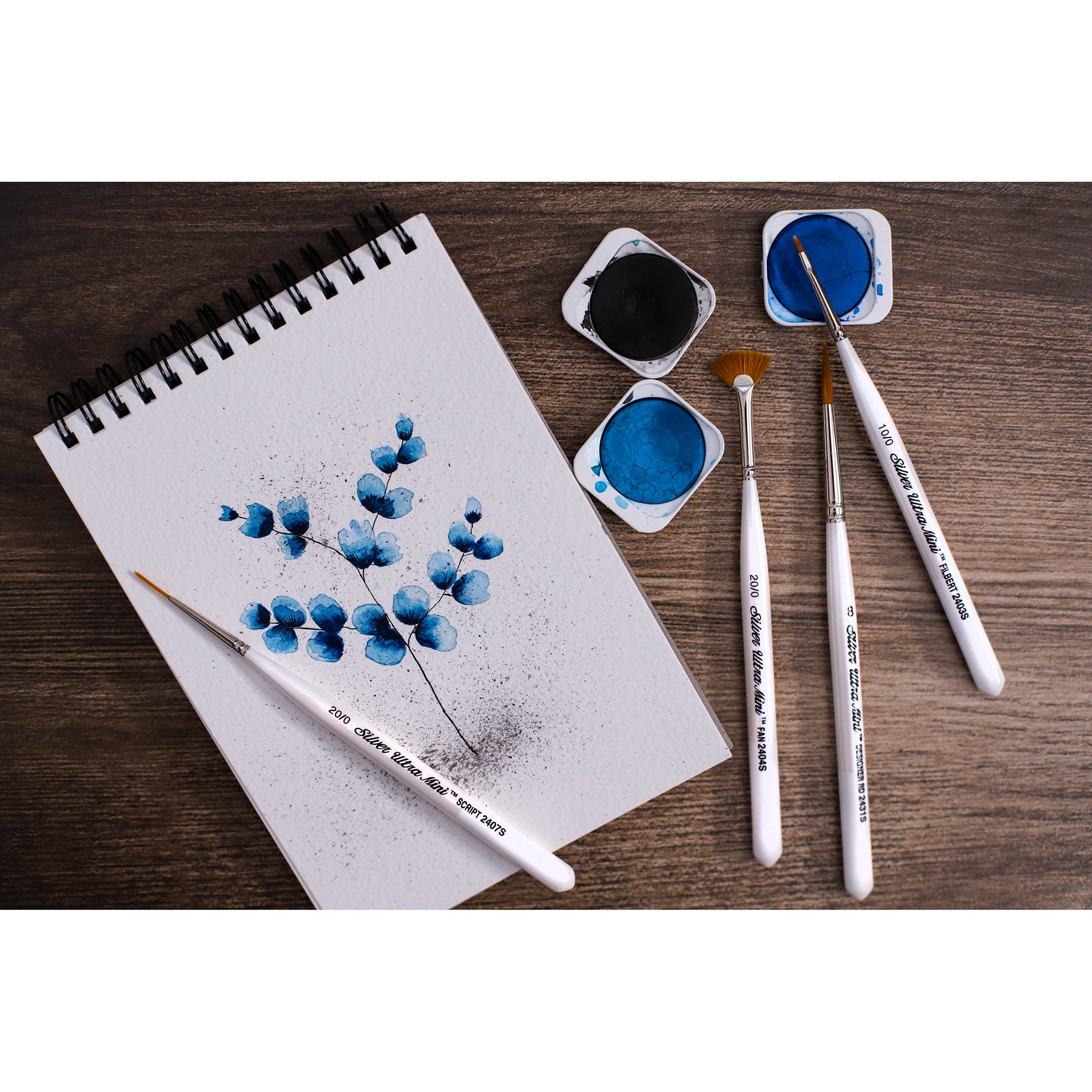 Ultra Mini® Decorative Favorite, 4 Brushes