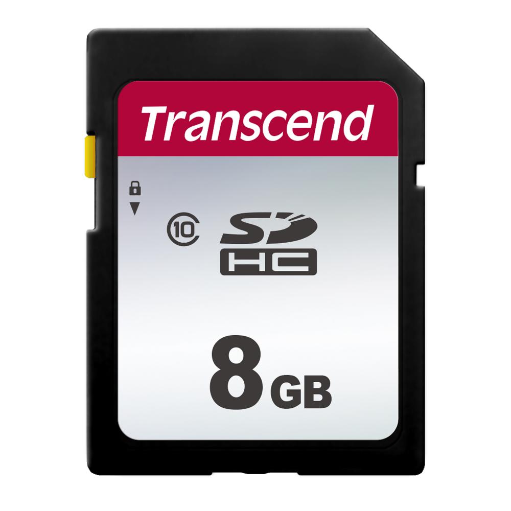 Transcend 8GB 300S SDHC UHS-I Class 10 U1 Memory Card