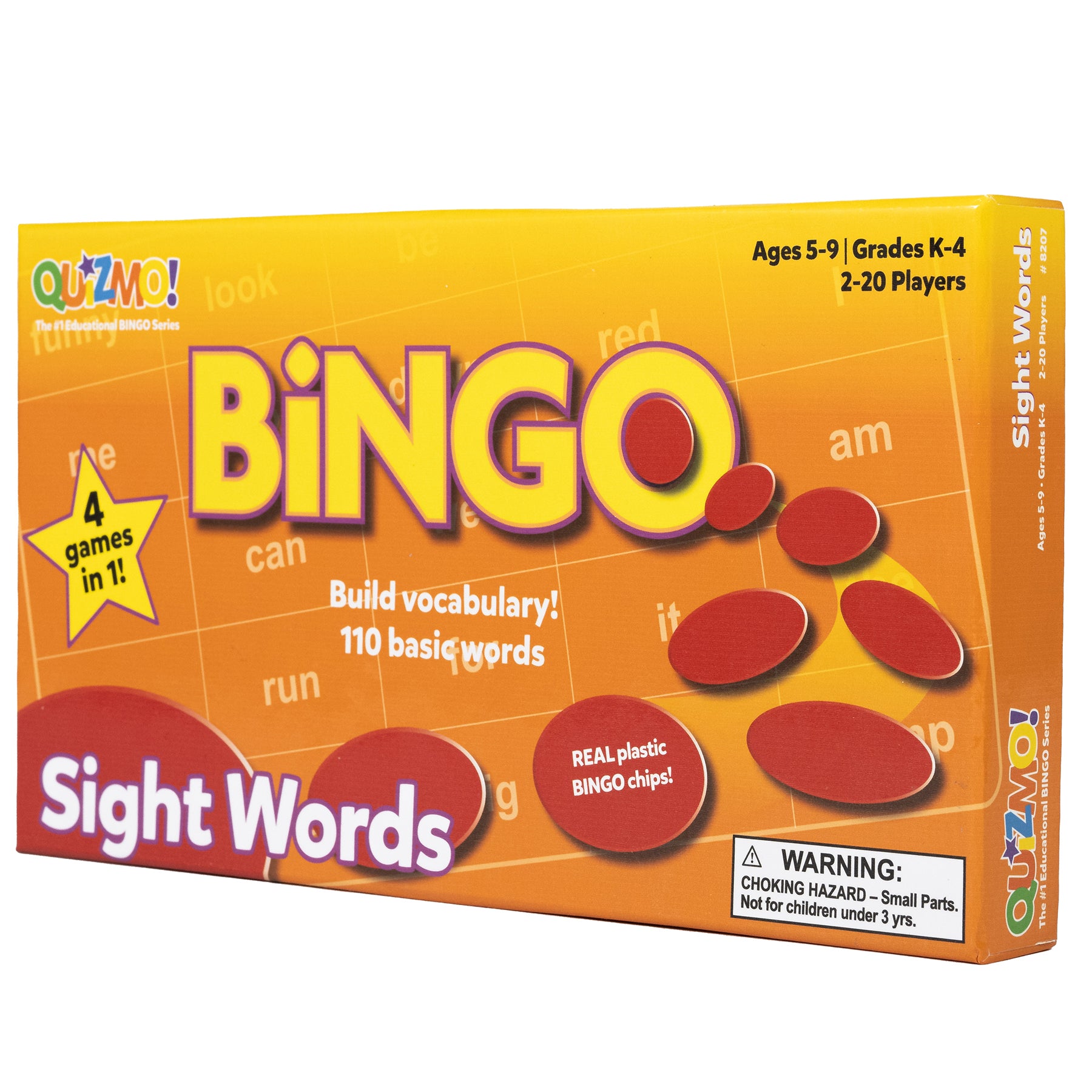 Quizmo® Game: Sight Word, Set 1, Grades K-4