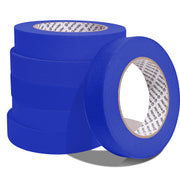 Masking Tape, 1" x 60 Yards, Blue, Pack of 6