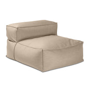 Baya Outdoor Center Seat - Luxurious Oversized European Style Outdoor Soft Seating, Sunbrella Ash