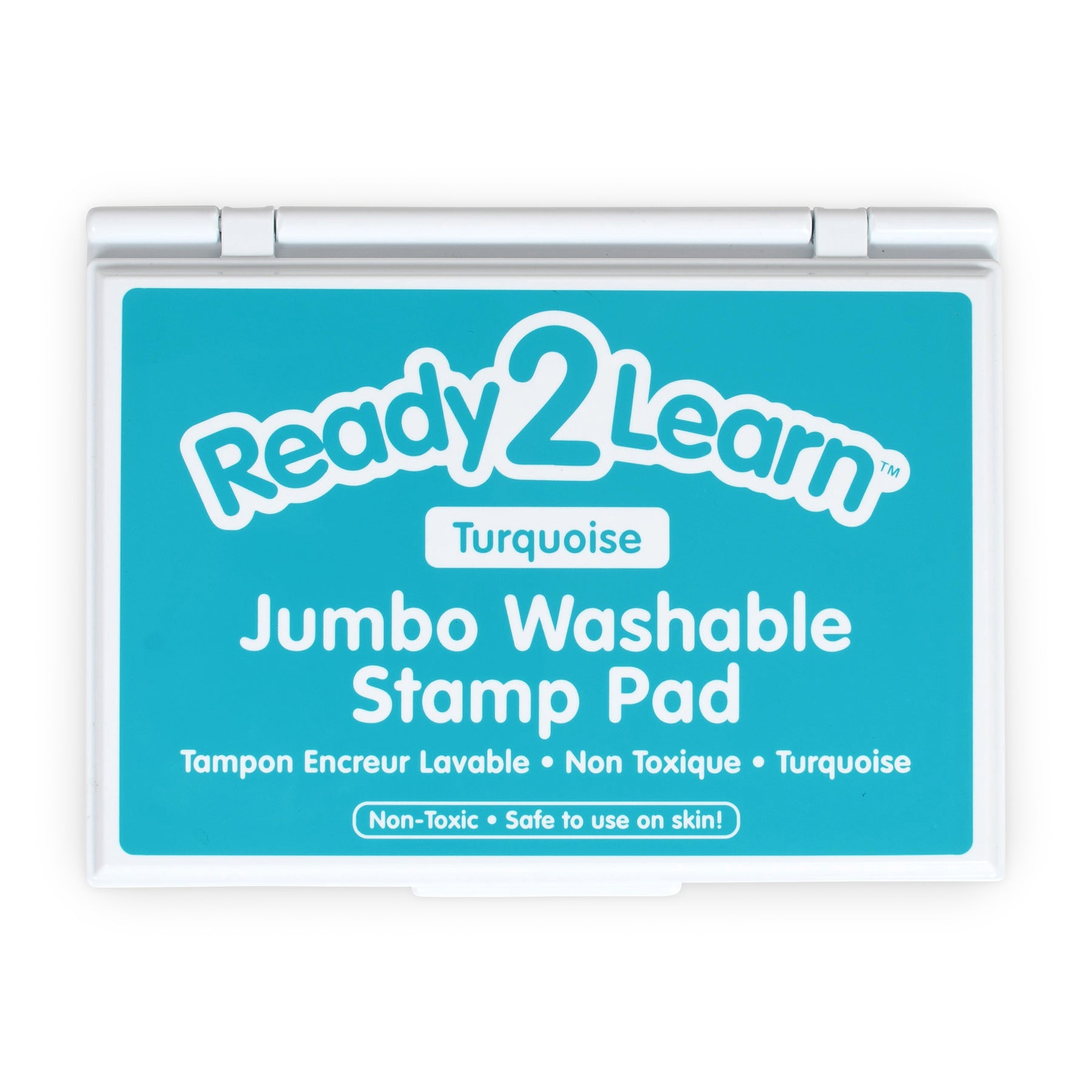 Jumbo Washable Stamp Pad - Turquoise - 6.2"L x 4.1"W