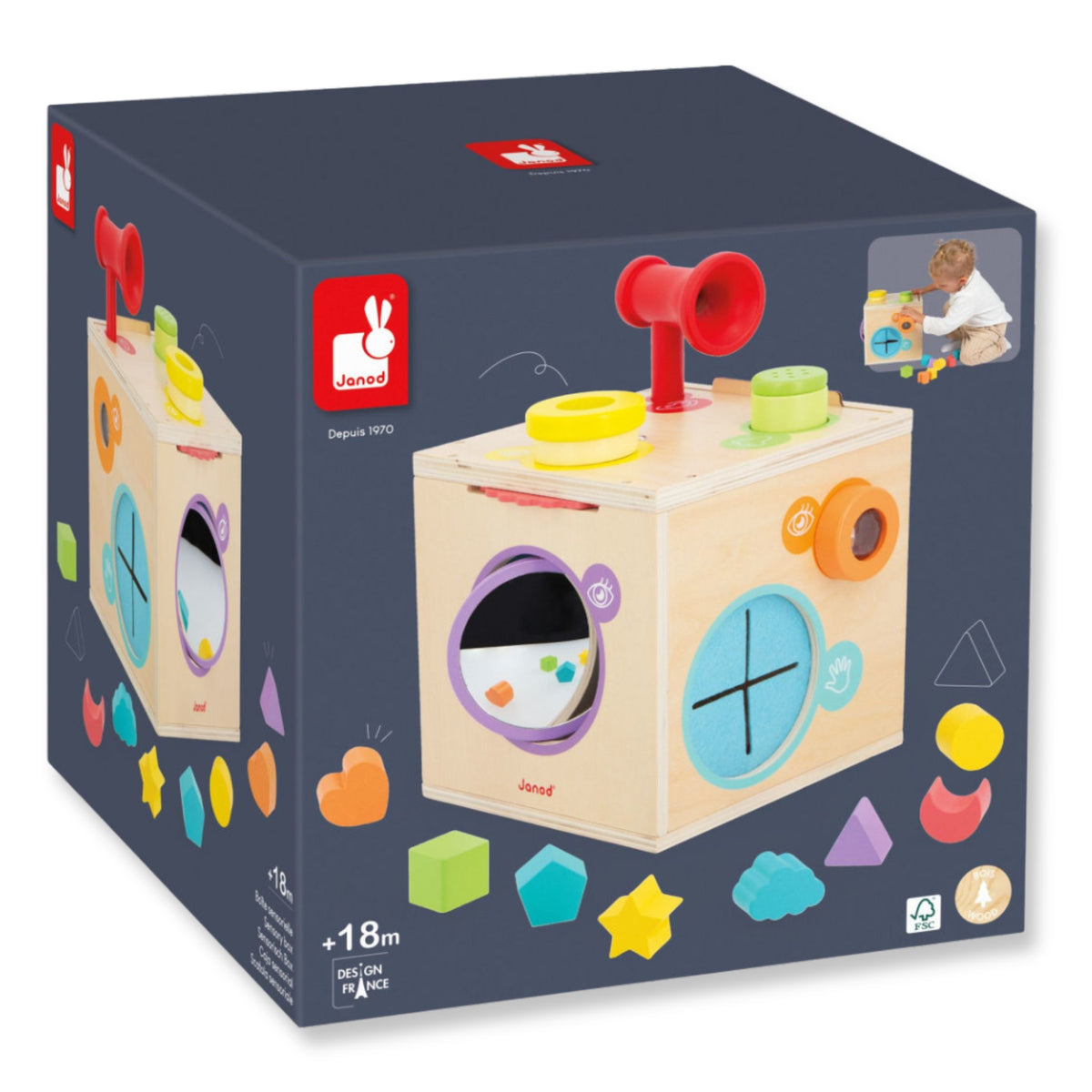 SENSORY MULTIACTIVITY DISCOVERY BOX