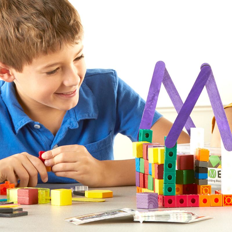 Stem Bins Single Learn and Play Pack, Set of 4