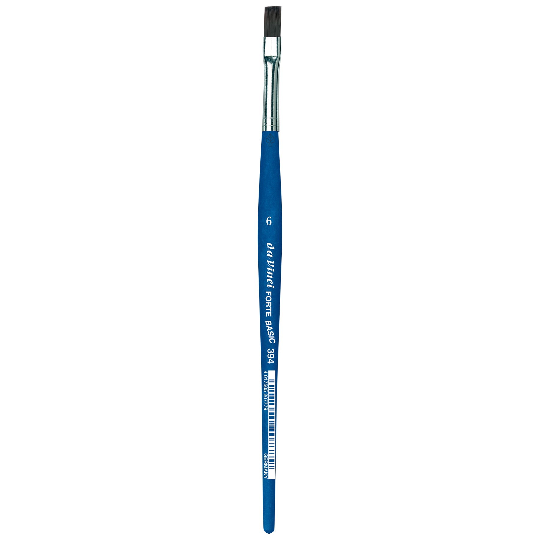FORTE BASIC Student Brush, Synthetic, Acrylic, Flat, Series 394, Size 6