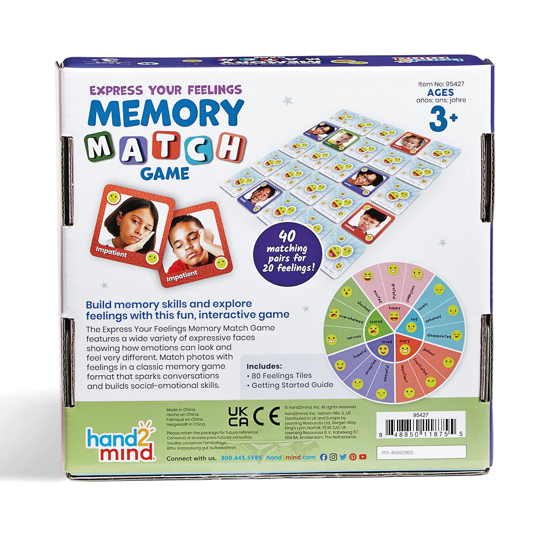 Express Your Feelings™ Memory Match Game
