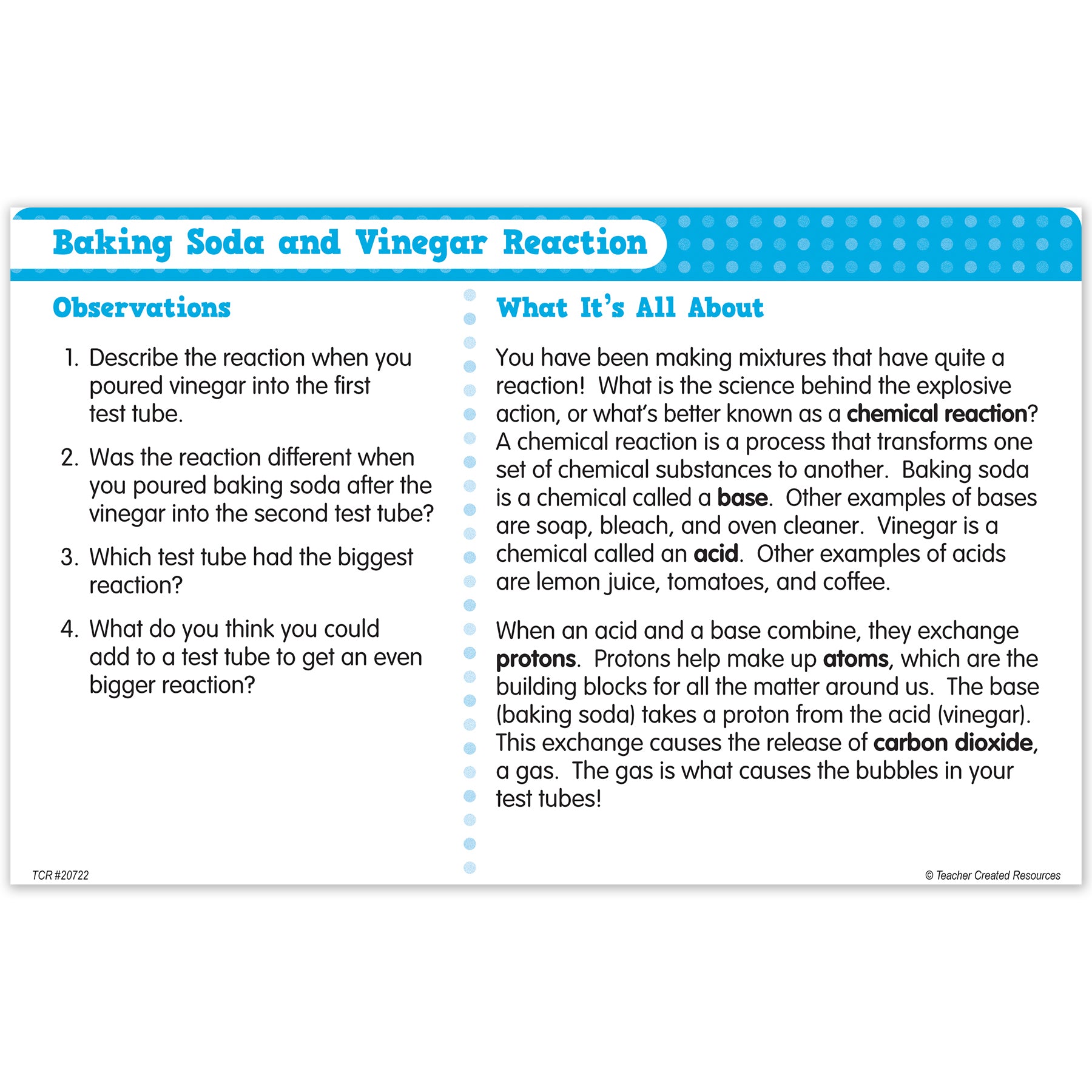 Up-Close Science: Test Tube & Activity Card Set