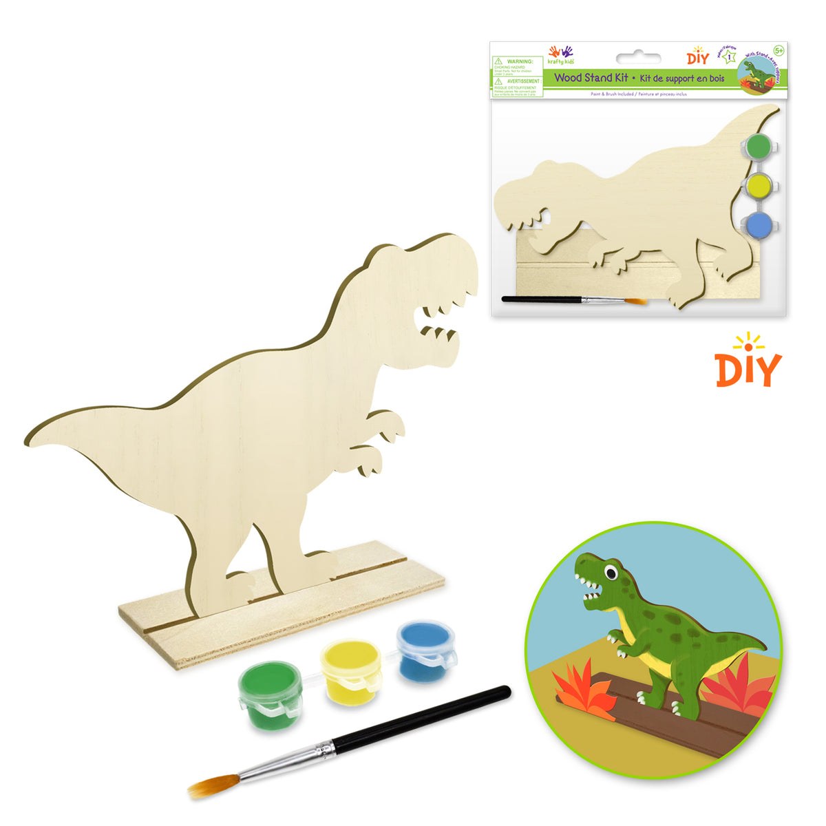 KRAFTY KIDS 7X6 WOOD STANDUP KIT
