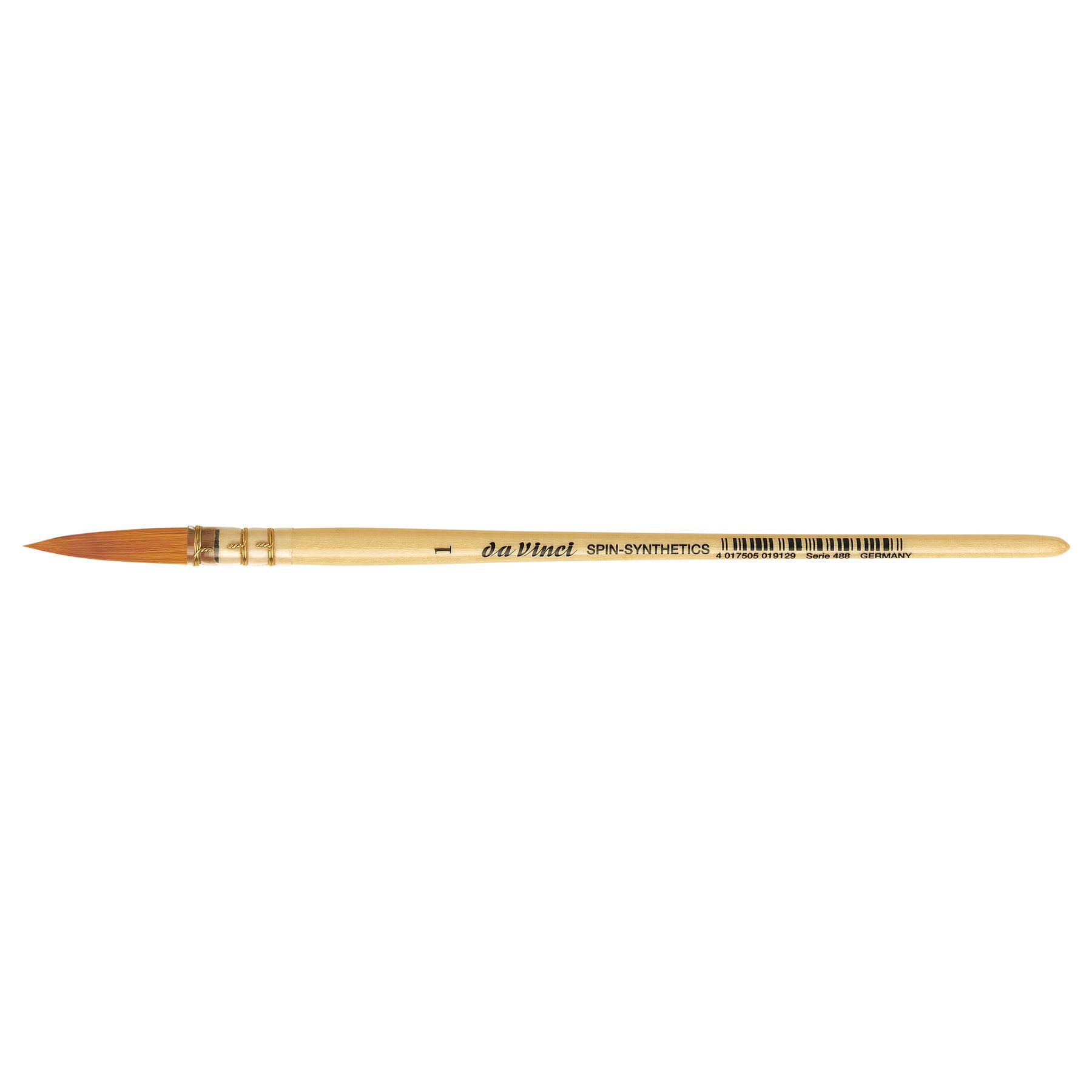 COSMOTOP-SPIN Quill Brush, Synthetic, Watercolor & Indian Ink, Round, Series 488, Size 1
