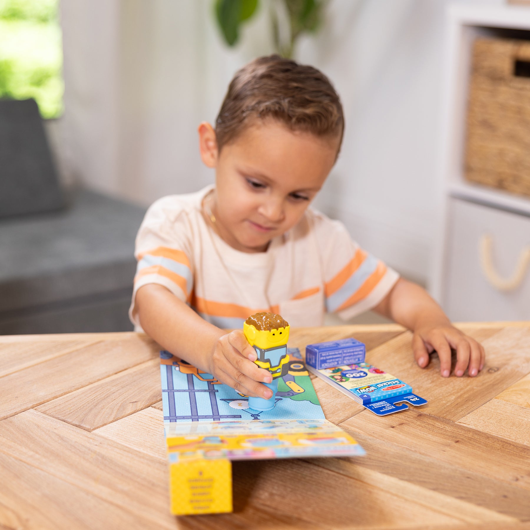 Sticker WOW! Activity Pad & Sticker Stamper - Bulldozer