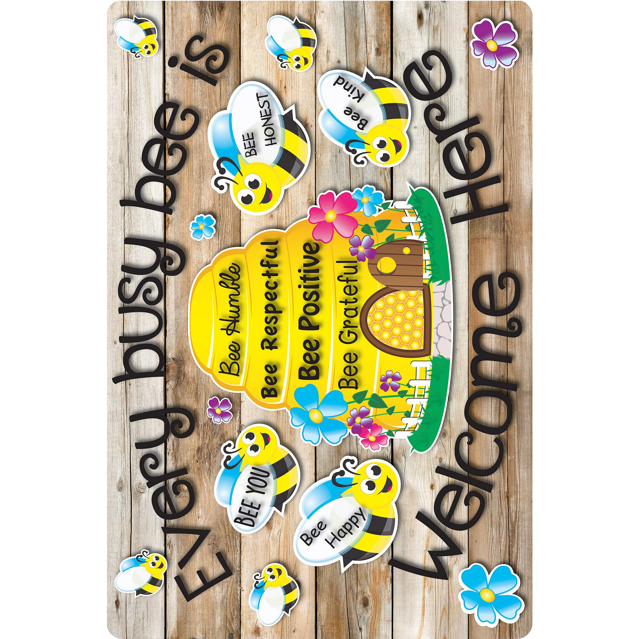 Computer Mouse Pad, 8" x 10", Every Busy Bee is Welcome Here