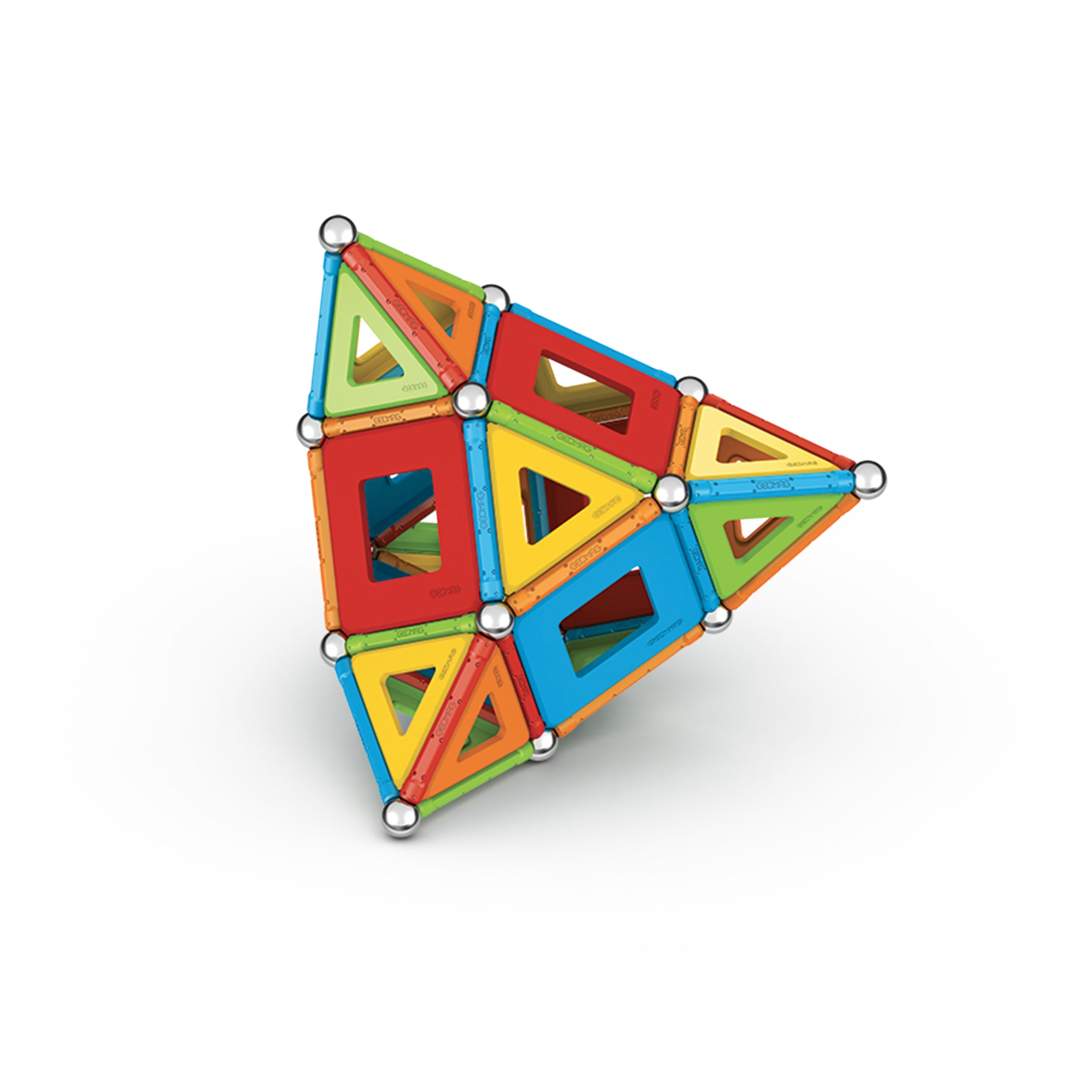 Geomag™ Supercolor Recycled Magnetic Building Set, 114 Pieces