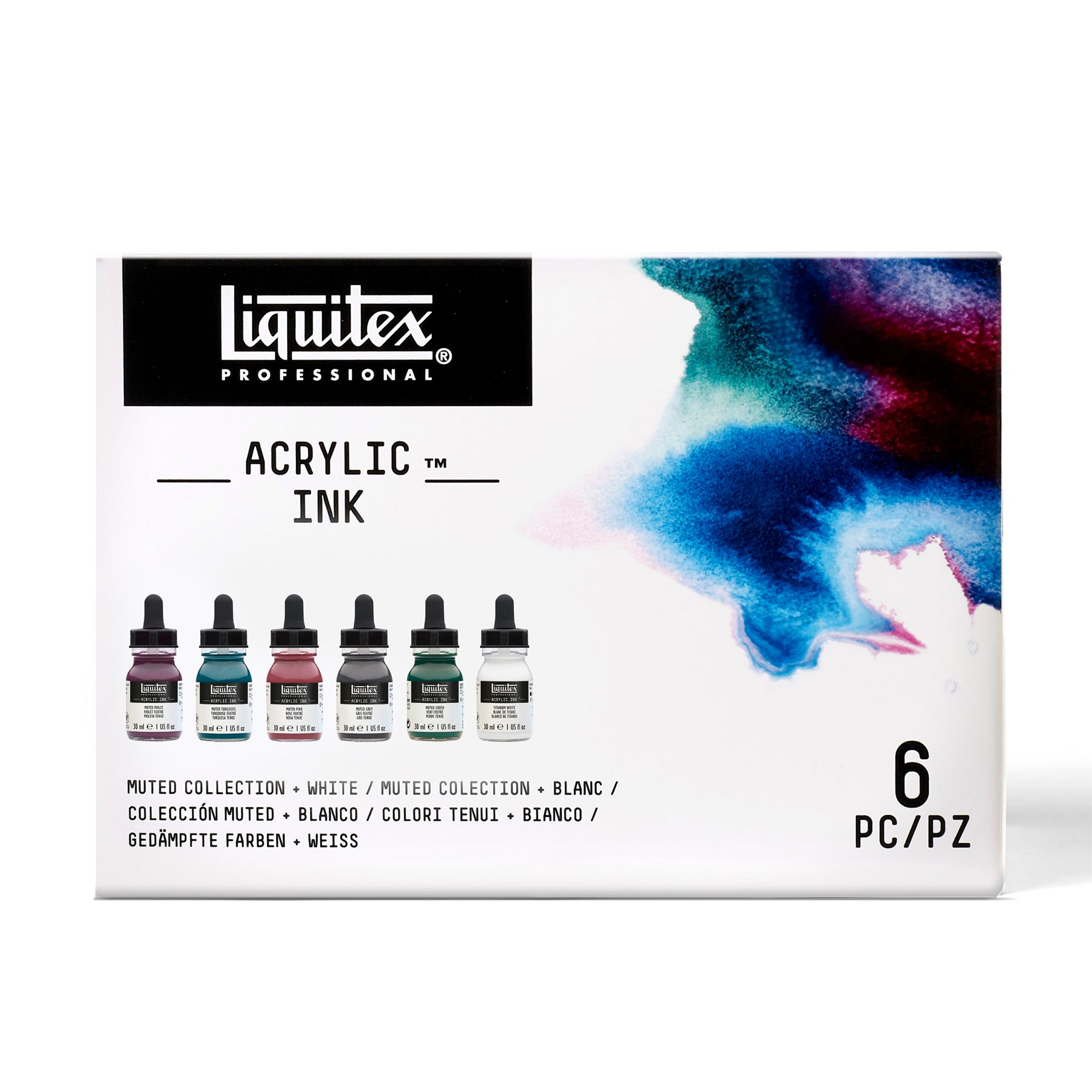 LQ Ink  Muted Collection + White