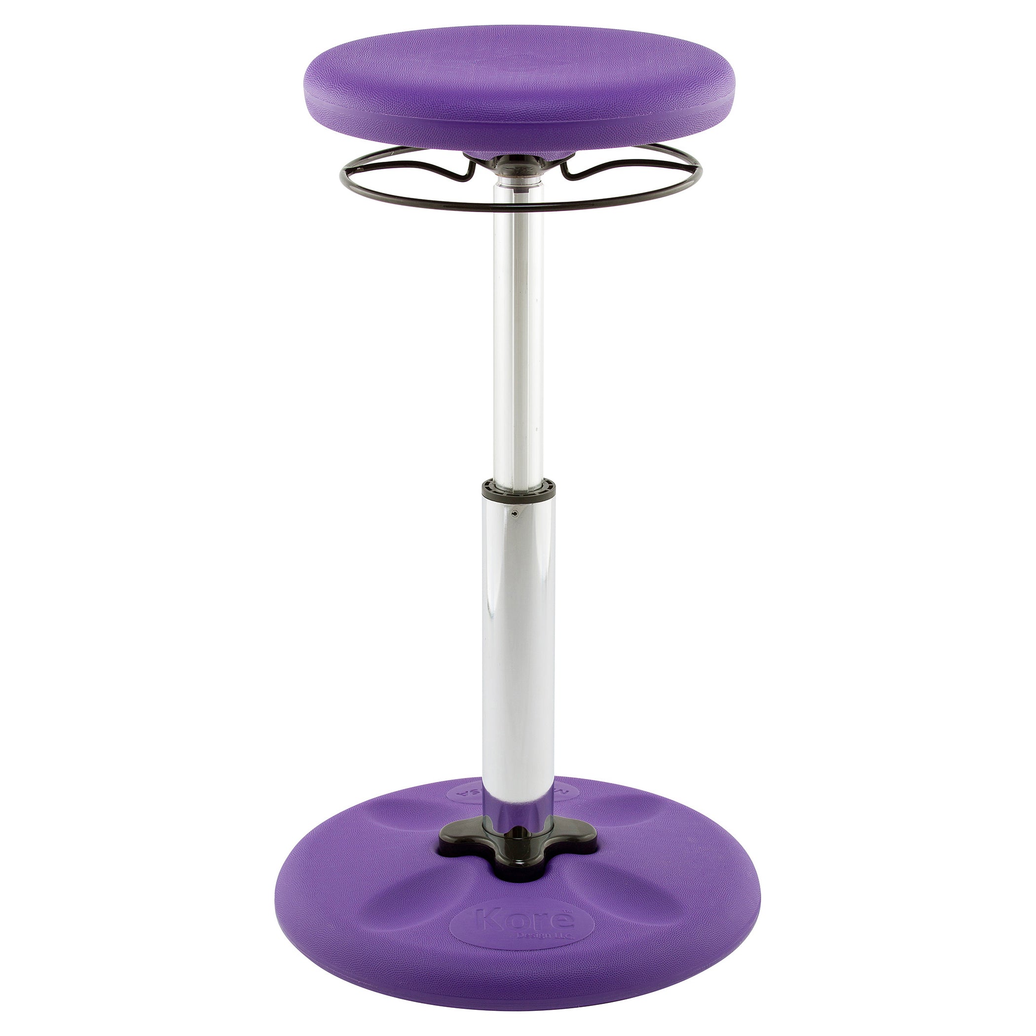 Kids Adjustable Tall Wobble Chair 16.5-24", Purple