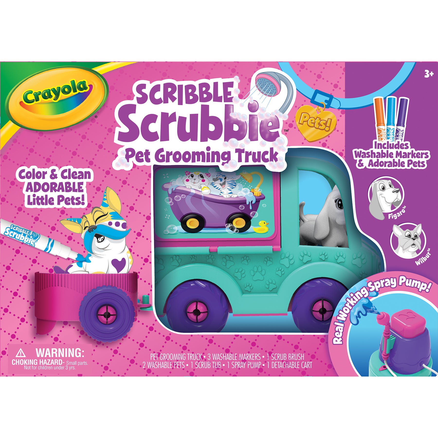 Scribble Scrubbie® Pets! Pet Grooming Truck