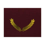 Gold Foil Stamped Maroon Certificate Folders, 10" x 13", Pack of 30