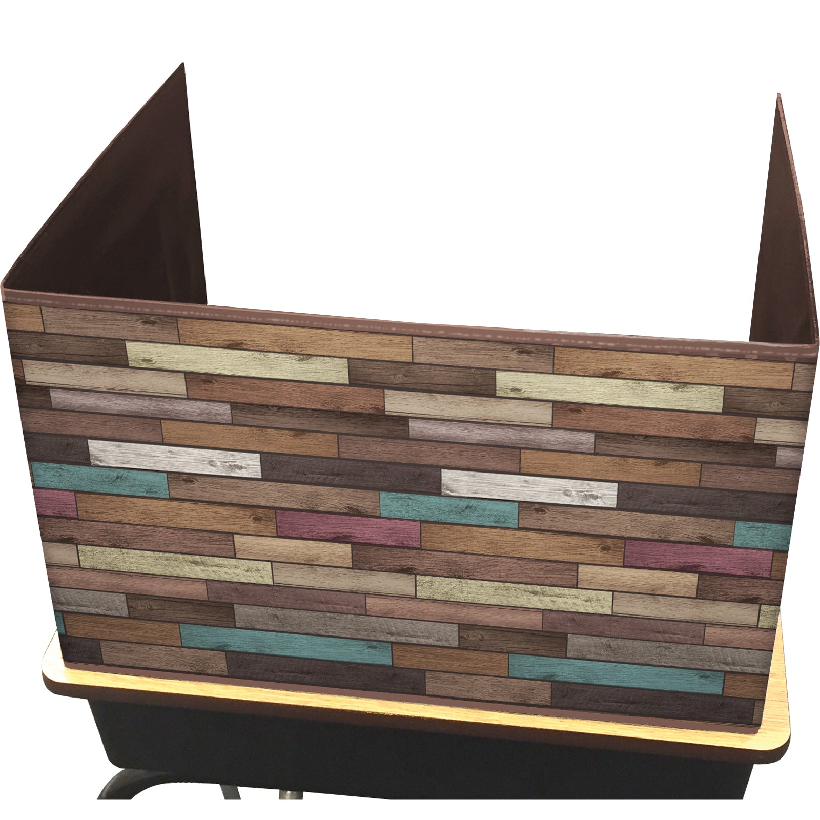 Reclaimed Wood Classroom Privacy Screen