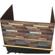 Reclaimed Wood Classroom Privacy Screen