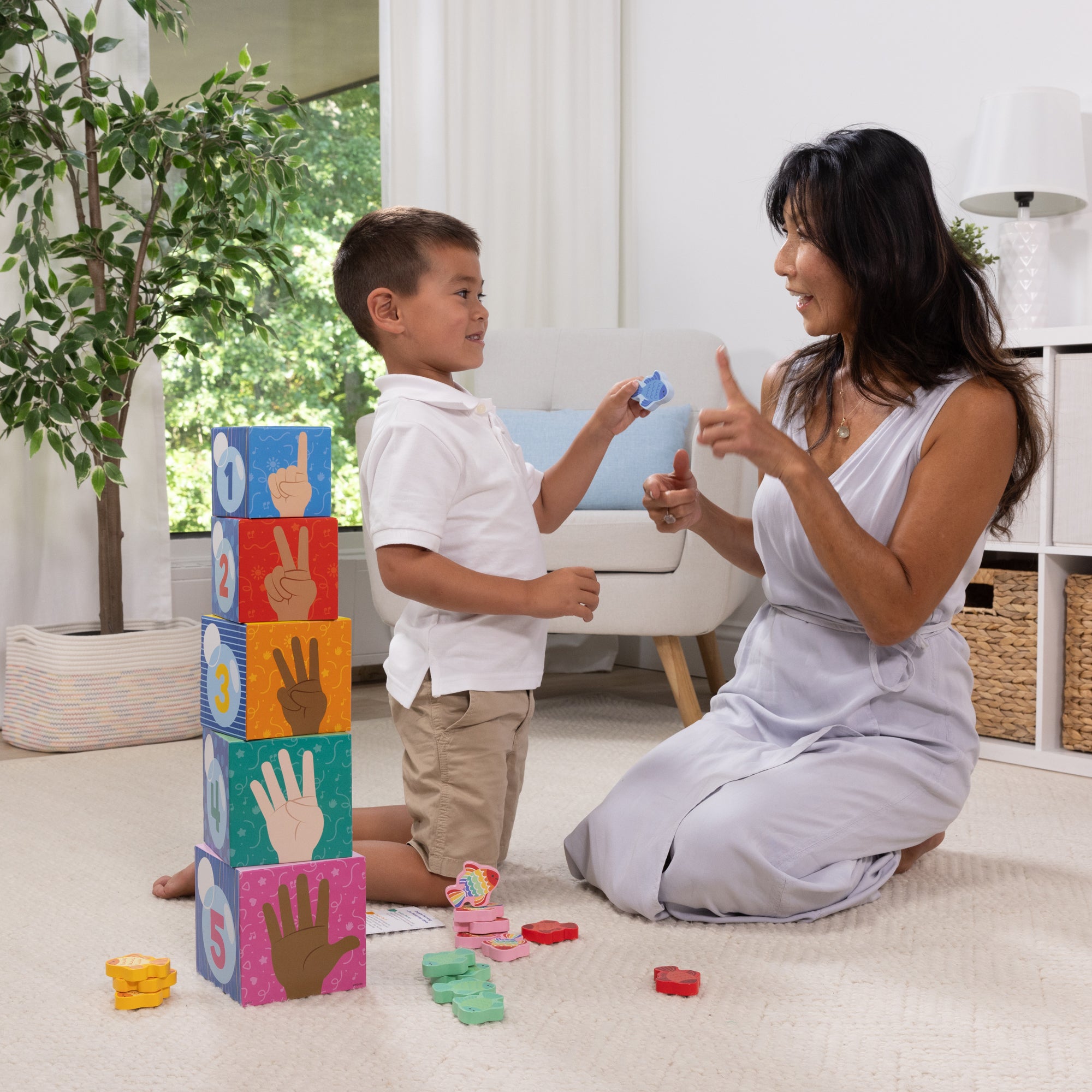 Ms. Rachel Sort & Count Nesting Blocks