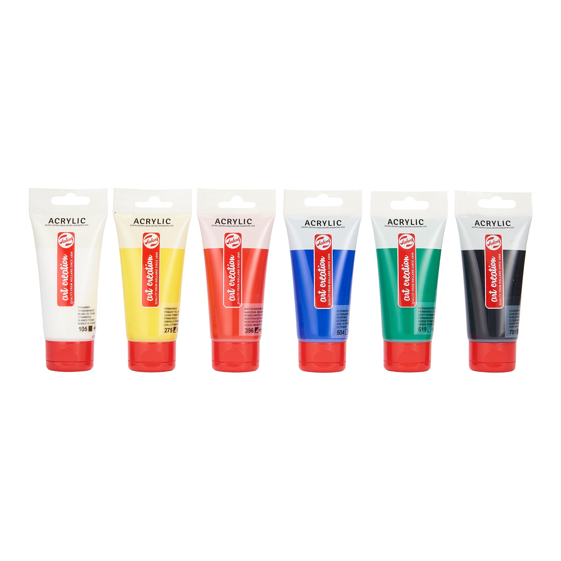 Acrylic Set, 6 x 75mL