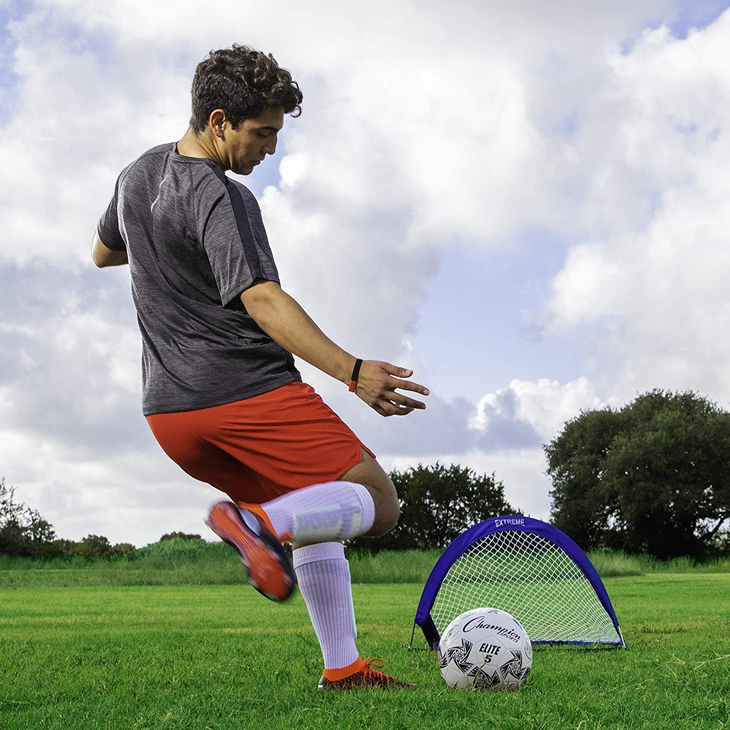 Pop-Up Half Moon Goal, 30" x 18"