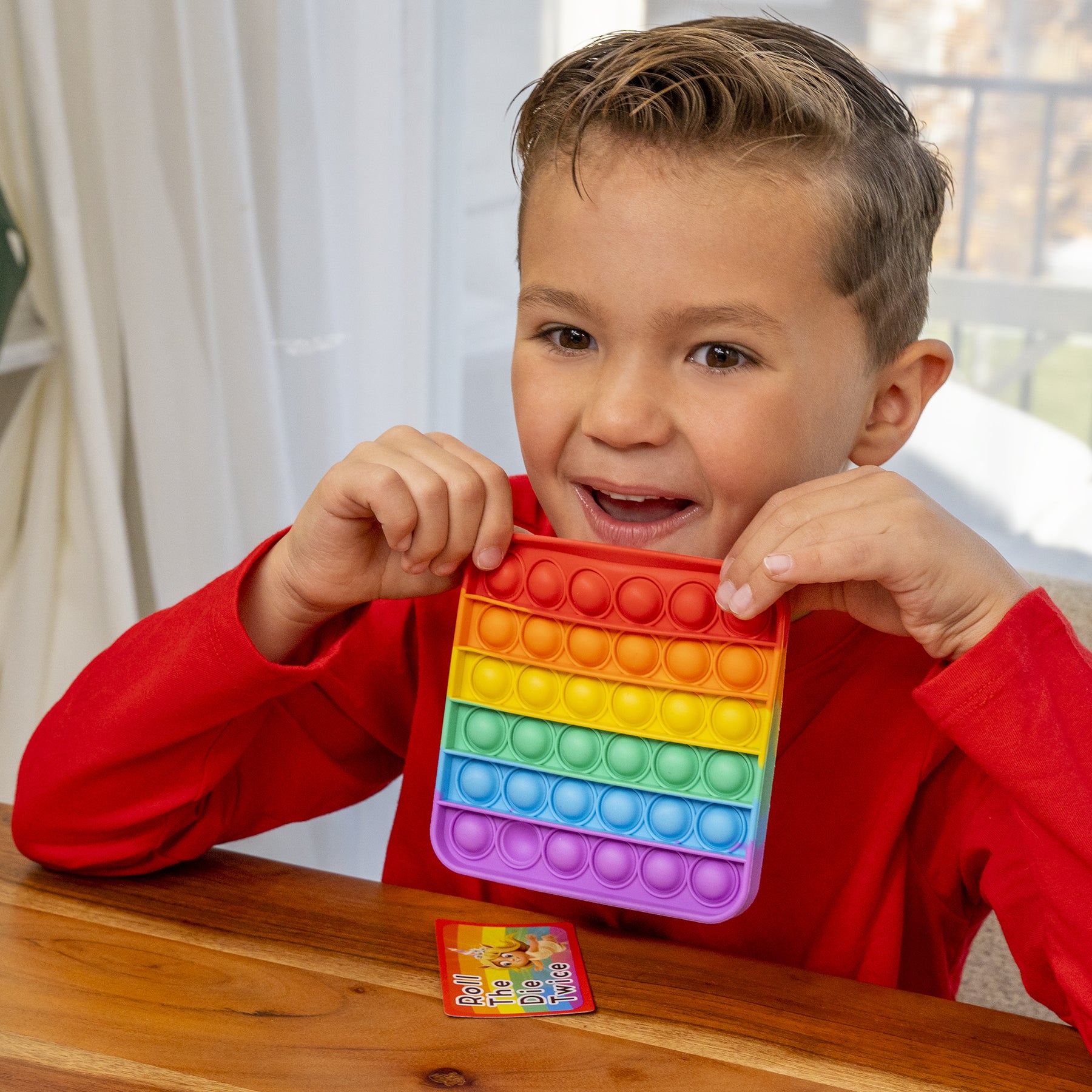 Rainbow Pop It Mats, Pack of 4
