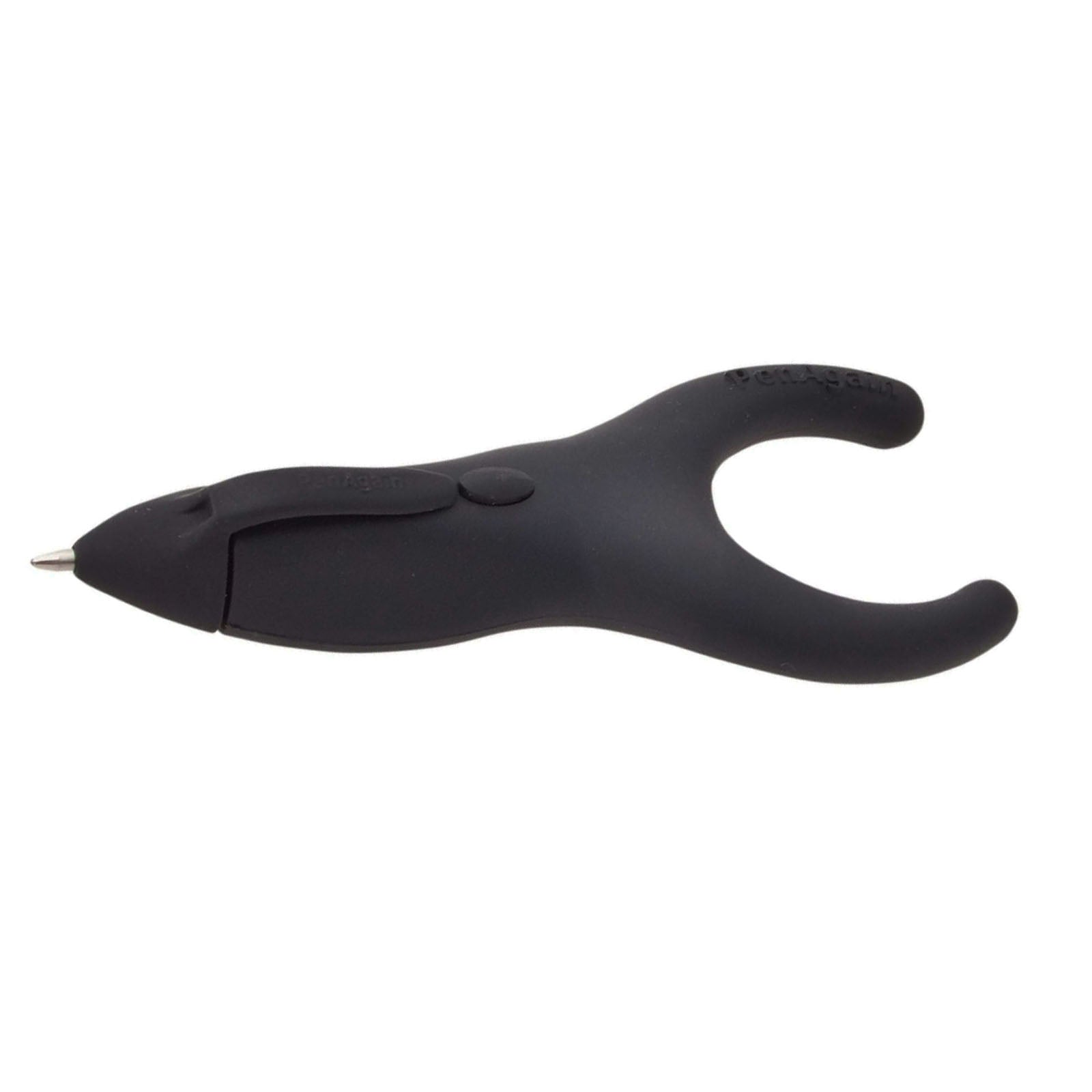 Ergo-Sof Retractable Ballpoint Pen, Black, Black Ink