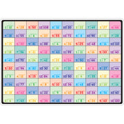 Smart Poly™ Learning Mat, 12" x 17", Double-Sided, Division