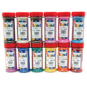 Colored Sand - 12 asst'd colors , 1 lb each