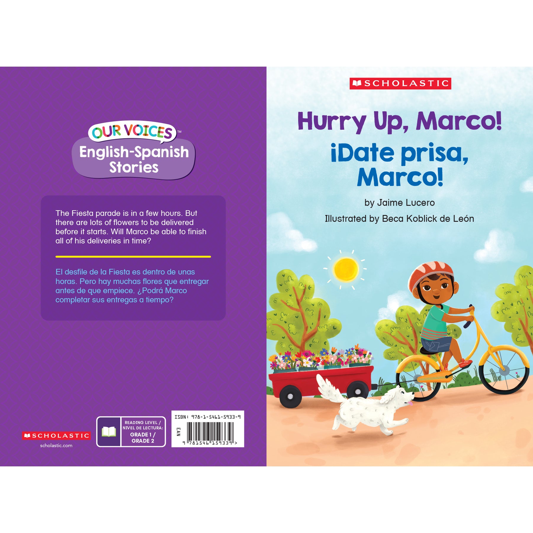 Our Voices: English-Spanish Stories, 8 Books