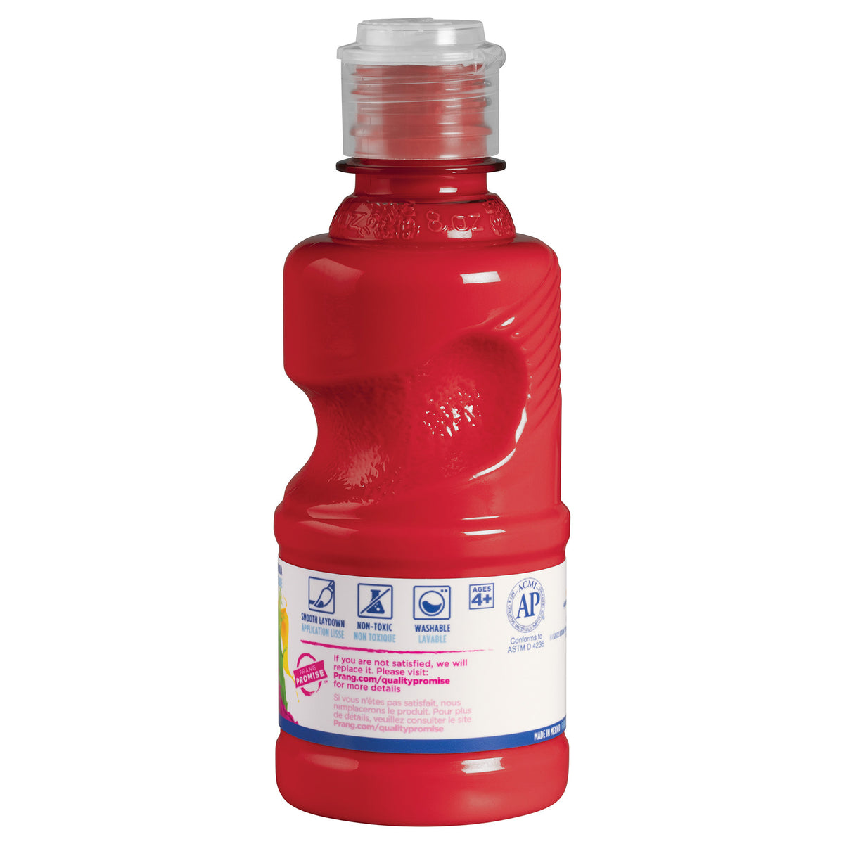 (6 EA) TEMPERA PAINT WASH 8OZ RED