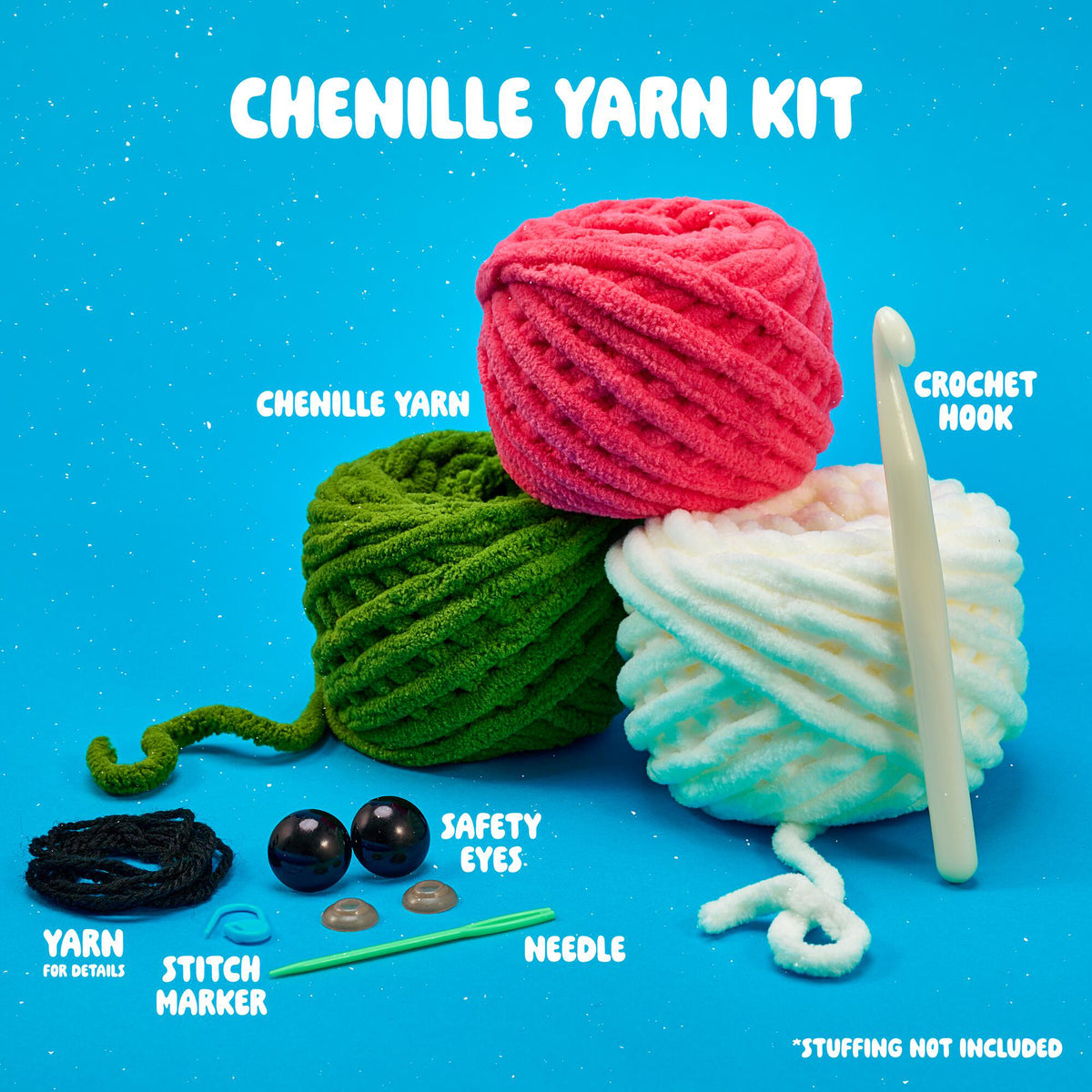 WESLEY THE WATERMELON CROCHET KIT