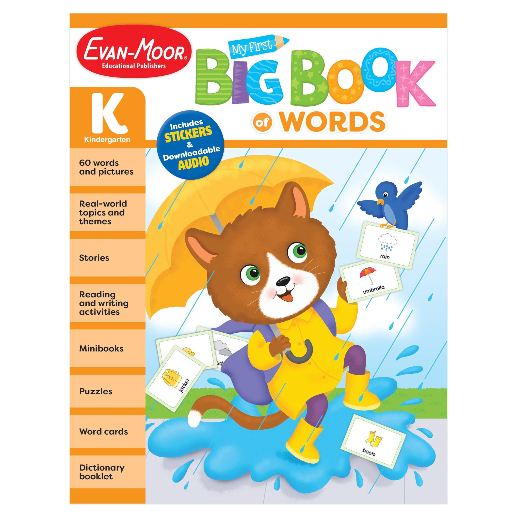 Early Learning Spelling Activity Book Bundle Grade K