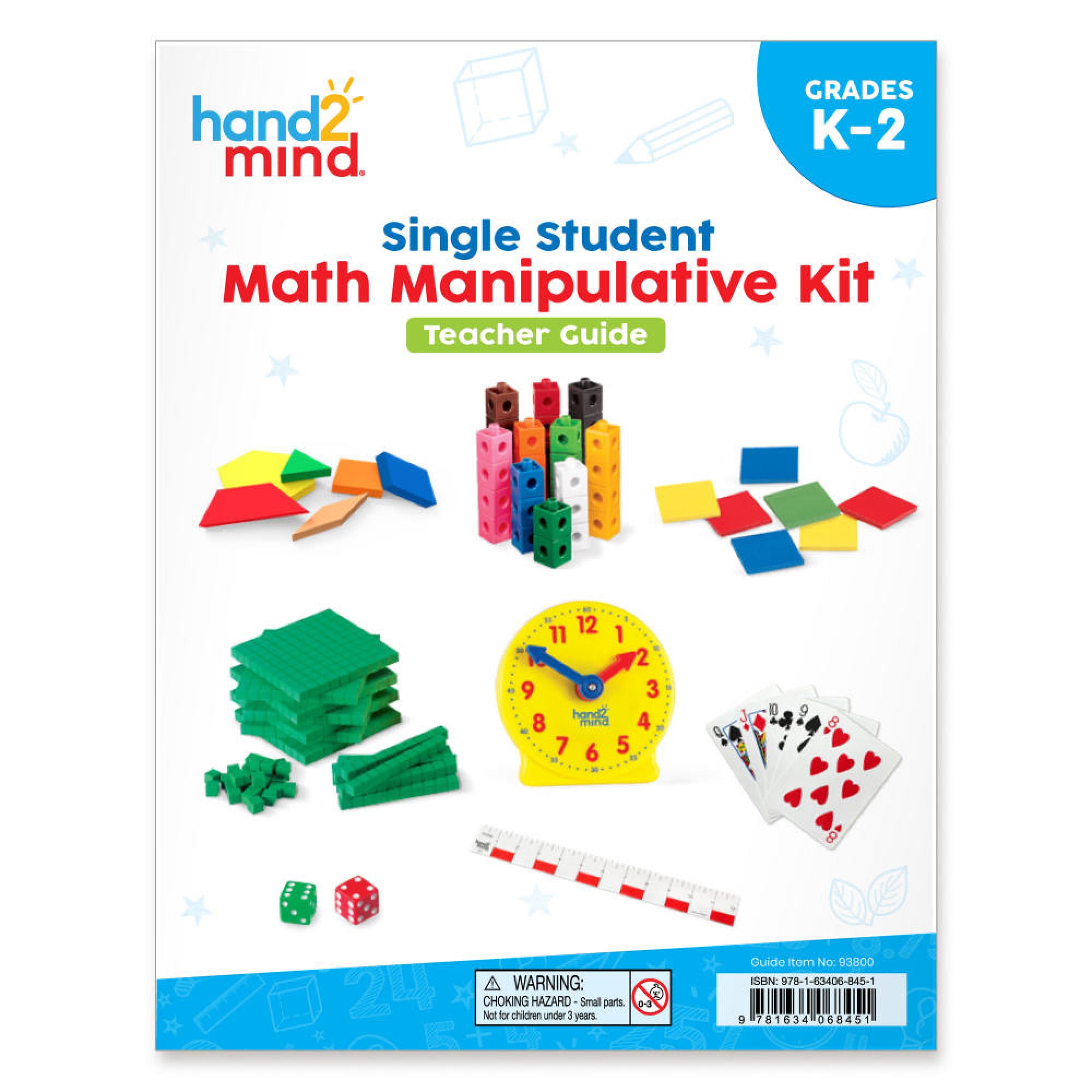 Individual Student Manipulative Kits, Grades K-2, Set of 4
