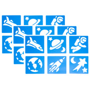 (3 ST) SPACE STENCILS