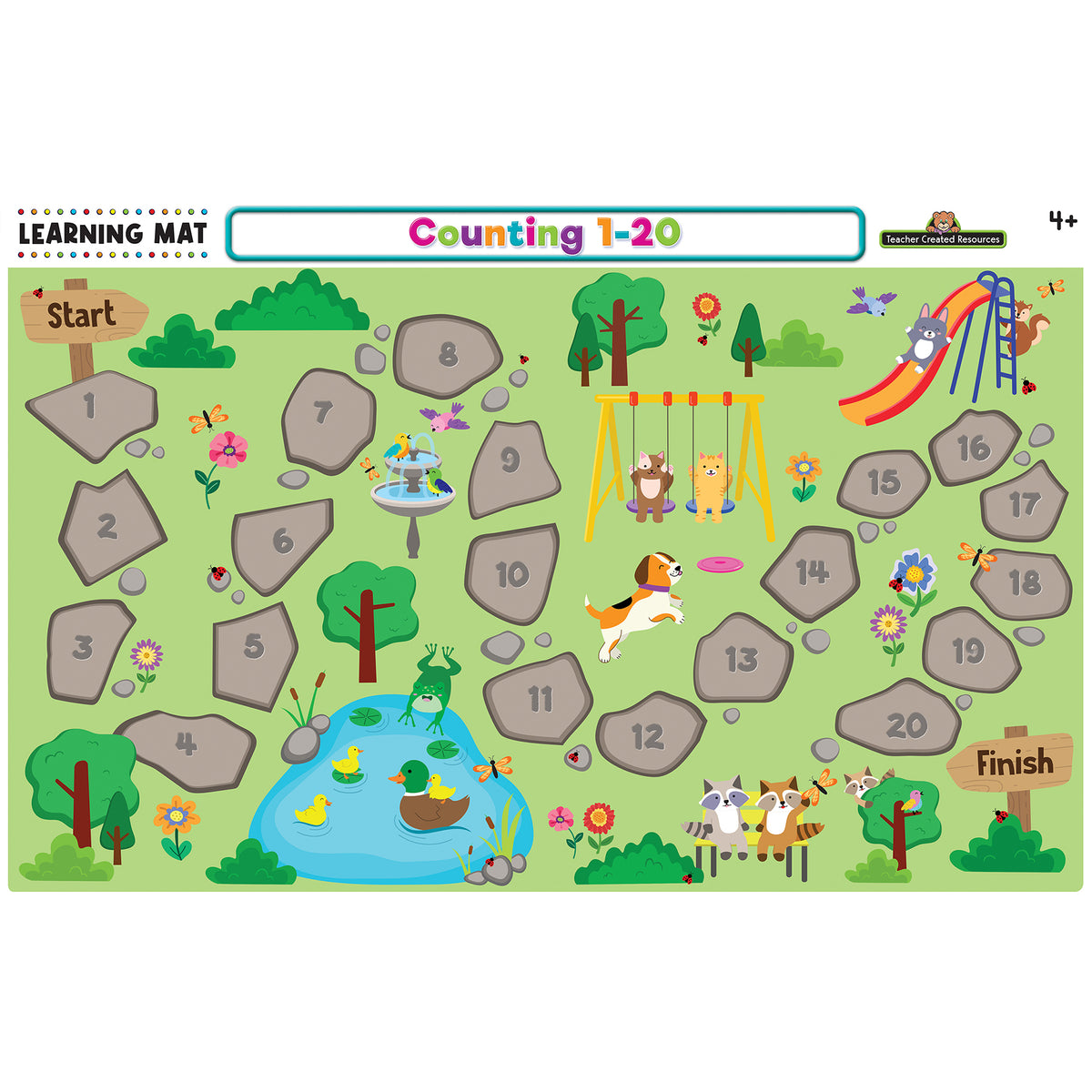COUNTING 1-20 LEARNING MAT