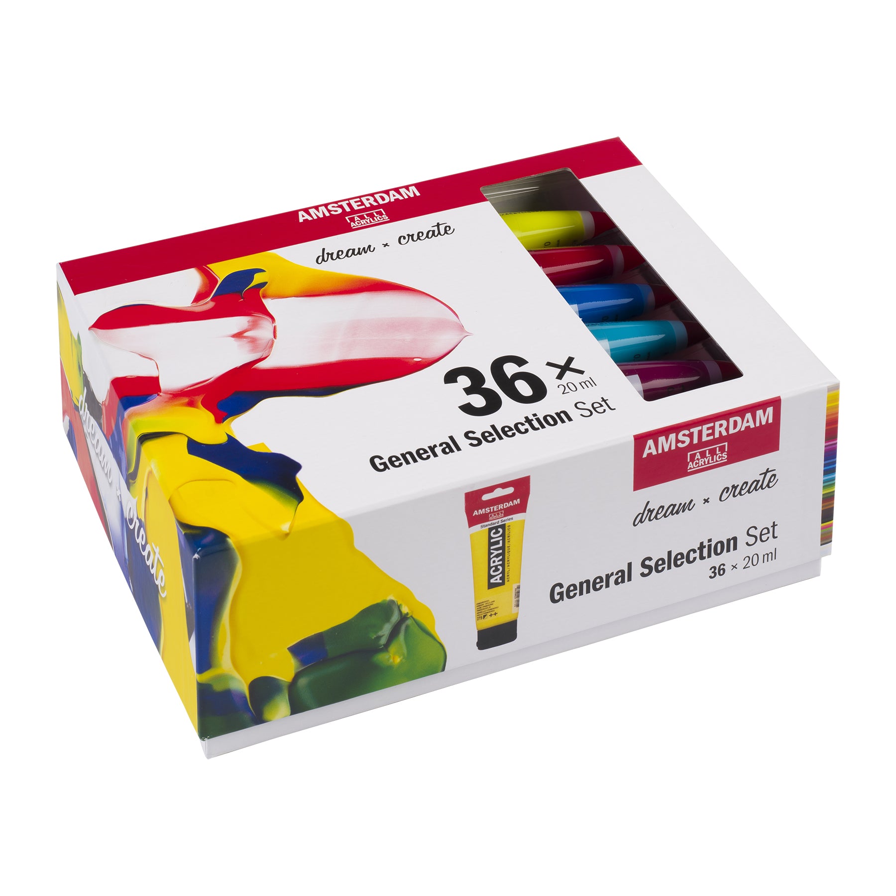 Standard Acrylic General Set, 36 x 20mL